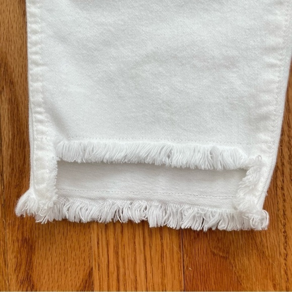 MADEWELL 10” High-Rise Skinny 37 T Tall white denim jeans NWT - Picture 4 of 16